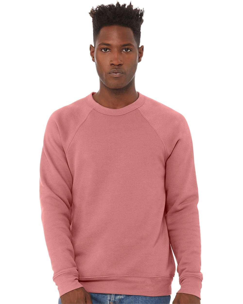 bella canvas crewneck sweatshirt colors