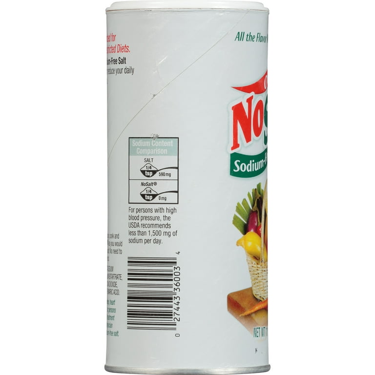 NoSalt Original Sodium-Free Salt Alternative, 11 oz 