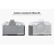 Leofoto LPN-Zfc L Plate for Nikon Zfc | Arca Compatible (Black / Silver)