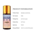 thumbnail image 4 of Castor Oil for Face,Organic Castor Oil Roll On,Organic Golden Castor Oil Roll-On with Rose Quartz Roller,Castor Oil Roller Ball(50ml/1.69fl.oz), 4 of 9