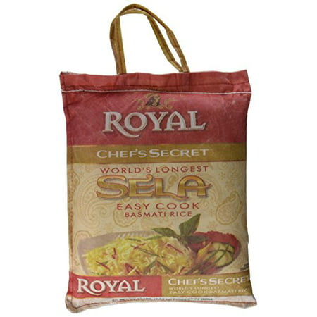 Royal Chef Secret Extra Long Sela Basmati Rice, 10 (Best Long Grain Basmati Rice)