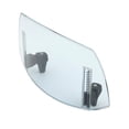 thumbnail image 1 of Parabrisas delantero Universal shamjiam para motocicleta 17,7x29,2 cm Deflector de viento Gris azul, 1 of 8