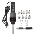 thumbnail image 1 of 200W Portable Temperature-Controlled Soldering Heat Air Machine 450℃ Hot Air Rework Station Desoldering Tool with Nozzles LCD Digital Display Airflow Control for Electronic Wiring, 1 of 6