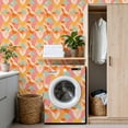 thumbnail image 4 of Peel and Stick Wallpaper 17.7in x 9.8ft 50s Mid Century Modern Seamless Contact Paper Vinyl Waterproof Self Adhesive Wall Paper for Bedroom Shelf Cabinet Renter Friendly, 4 of 8