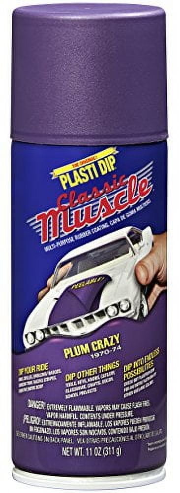 Plasti Dip Matte Plum Purple Classic Muscle Spray 11oz, (6 Pack)