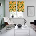 thumbnail image 3 of Saint Patrick's Day Kitchen Curtains Window Panels, Orange Gnomes Hat Boot Rainbow Clovers Insulated Window Treatment Curtain, Grommet Curtains for Bedroom/Living Room/Bathroom, 2 Piece 27.5"Wx39"L, 3 of 8