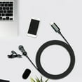 thumbnail image 7 of ZJ030MR USB C Lavalier Mic With Easily Clip Professional Omnidirectional Pickup Noise Reduction Optional Cover Muff, 7 of 7