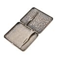 thumbnail image 3 of Caja Metal Retro para Caja de Cigarrillos, 20 Piezas de Tabaco, Duradero, Clip de Resorte de Doble Cara, dise?o Especial, Almacenamiento de Cigarrillos, Material de Bronce, 7 Estilos (King Size)(#3) Ecomeon no, 3 of 4