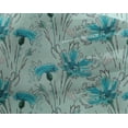 thumbnail image 4 of oneOone Georgette Viscose Baby Blue Fabric Flower Watercolor Quilting Supplies Print Sewing Fabric By The Yard 42 Inch Wide, 4 of 4