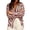 Red, variant on Guluxicc Women's Striped Shirts with Pocket Loose Long Sleeve V Neck Beach Tops for Summer Vacation Outfits