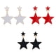 thumbnail image 4 of Minnieouse 2 uds pendientes de gota de estrella con doble abalorio joyería para mujer moda grande divertido declaración geométrica regalos de Type1 NO1, 4 of 6
