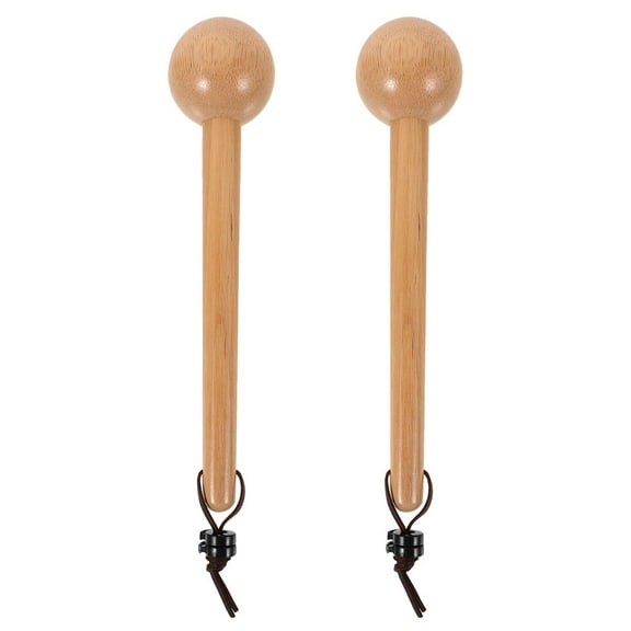 FELTECHELECTR Baseball Mallet for Glove Wooden 2Pack Rounded Tip for Baseball Players