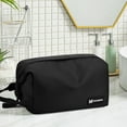 thumbnail image 1 of Fwttom Sac de Toilette de Voyage pour Femmes et Hommes, Sac de Rasage Imperméable pour Voyage, Sacs de Rangement Pliables avec Poignée, 1 of 8