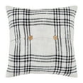 thumbnail image 3 of VHC Brands Plaid Pillow Cover, Wheat, 18x19, 3 of 10