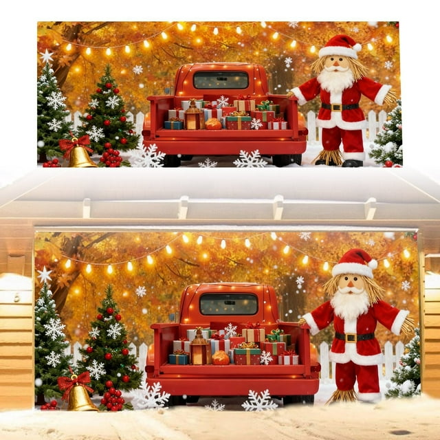 SIfdSeng Obtenez-le Rapidement 480x210cmgrand Bannière de Garage Robuste Durable pour Événements Sportifs Extérieurs Intérieurs Fêtes et