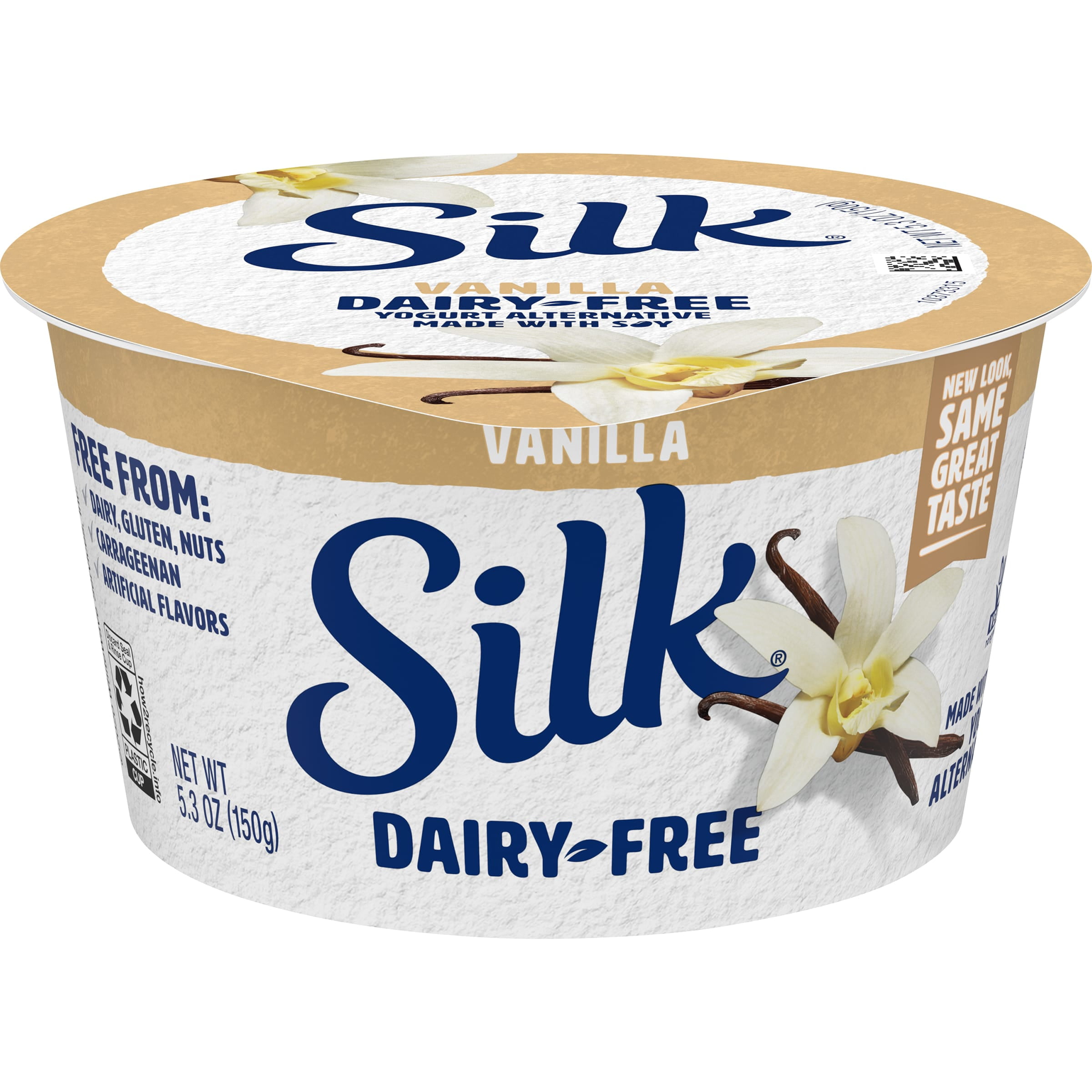 Silk Vanilla Soy Milk Yogurt Alternative, 5.3 Oz.