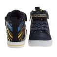 thumbnail image 2 of Nickelodeon Marshall And Chase Paw Patrol High Top Light Up Canvas Sneakers. (Toddler Little Kids), Navy, 11, 2 of 6