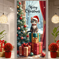 thumbnail image 6 of Polyester Material Merry Christmas Banner Festive Design Holiday Decor for Indoor Celebration Winter Party Seasonal Decoration, 6 of 9