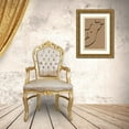 thumbnail image 3 of The Miuus Studio 23x32 Gold Ornate Wood Framed with Double Matting Museum Art Print Titled - Woman, 3 of 4