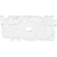 thumbnail image 2 of 40"W x 26 5/8"H x 5"ID x 14 1/4"C x 1"P Novo Architectural Grade PVC Contemporary Ceiling Medallion, 2 of 11
