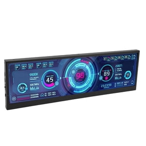 Moniteur portable, écran secondaire de moniteur 12.6 1 cm 178 Degré large angle de vision pour ordinateur