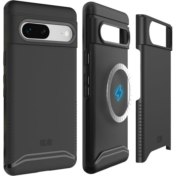 TUDIA MergeGrip Magsafe Compatible Google Pixel 7 Case 2022 - Matte Black