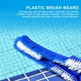 thumbnail image 5 of WZXPWT 20 Inch Pool Brush, Wide Bristle Swimming Pool Wall Tile Cleaner, Aluminium Pool Brush Head for Inground Pools, Nylon Pool Cleaning Brush, Efficient Pool Maintenance Tool, 5 of 9