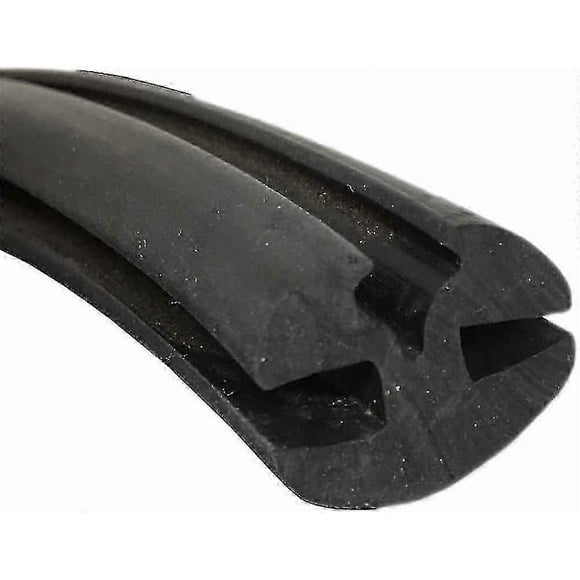 Rubber Car Van Bus Windscreen Window Seal 6mm To 6mm With Filler Strip Insert -QH