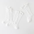 thumbnail image 6 of Ruffle Socks Socks For Toddler Girls Frilly Turn-Cuff Mid‑Calf Socks Solid Color Soft Breathable Casual Dress Socks 3T 4T 5T 6T 7T 8T 9T 10T 11T 12T Kids, 6 of 8