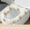 thumbnail image 5 of Cushion Toilet Seat Waterproof Toilet Seat Cover for Bathroom,High Foam EVA Household Padded Toilet Seat,Washable Round Toilet Seat Cushion with Handle,Thickened Toilet Seat Ring, 5 of 6