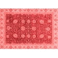 thumbnail image 1 of Ahgly Company Machine Washable Indoor Rectangle Oriental Red Traditional Area Rugs, 2' x 4', 1 of 4