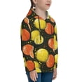 thumbnail image 3 of Daiia Orange Lemon for Boys Fashion Hoodies & Sweatshirts with Kangaroo Pocket,Hooded Sweatshirt for Kid, Breathable& Moisture Wicking-Large, 3 of 6