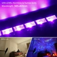 thumbnail image 6 of DYstyle 9 LED Black Light 36W LED UV Bar Glow in the Dark Party Supplies for Christmas Halloween Blacklight Party Birthday Wedding Stage Lighting, 6 of 7