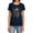 Navy, variant on Wonder Woman Movie Armed and Dangerous Women's T Shirt, Charcoal, Large