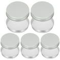thumbnail image 1 of 50 tapas de aluminio para botellas, tapas de sellado para tarros de cristal, tapas de rosca pequeñas portátiles, tapas selladas para vasos de jugo, 1 of 6