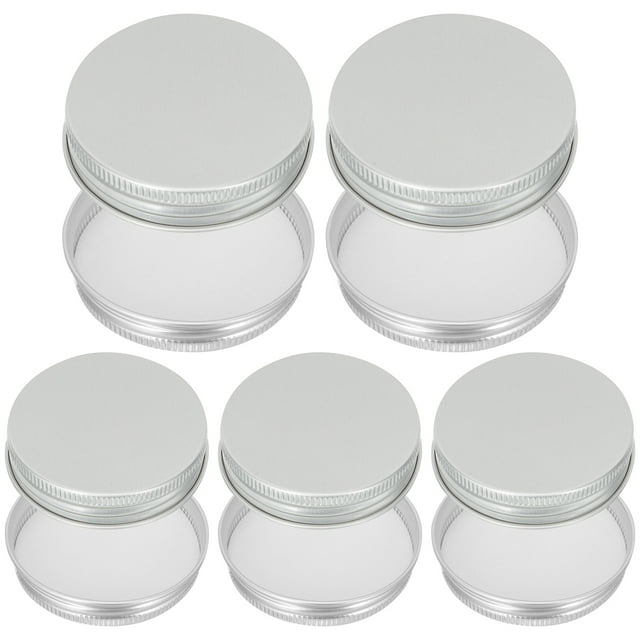 50 tapas de aluminio para botellas, tapas de sellado para tarros de cristal, tapas de rosca pequeñas portátiles, tapas selladas para vasos de jugo