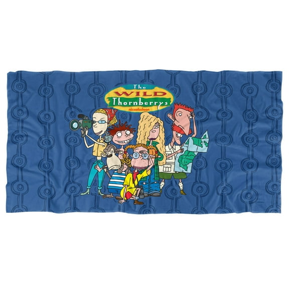 The Wild Thornberrys Beach Towel, 30"x60", The Family Beach Towel