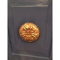thumbnail image 6 of 9 1/4"W x 9 1/4"H x 1 1/8"P Large Kent Floral Round Rosette, Alder, 6 of 18