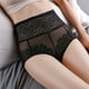 thumbnail image 3 of Puntoco Ropa interior para mujer, bragas de cintura alta, sexys, de encaje fino, de malla transpirable, que levantan y controlan los glúteos, 3 of 3
