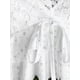 thumbnail image 3 of Más el tamaño de los encajes de ganchillo de la impresión floral del entrecruzamiento Tank Top Rosegal Camisetas sin mangas de talla grande, 3 of 5