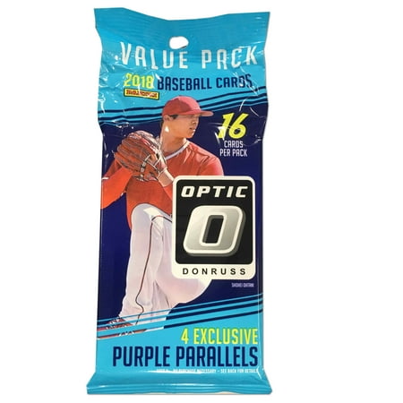 1983 Donruss Baseball Card - 18 Panini Donruss Optic MLB Baseball Fat Pack Trading Cards