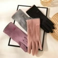 thumbnail image 3 of Winter Thermal Gloves Touchscreen Windproof Cold Proof Fleece Lined for Men Women Outdoor Cycling Driving Hiking Skiing Sports Activities, 3 of 3