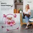 Electric Baby Swing for Rocking Chair with Intelligent