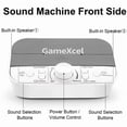 thumbnail image 2 of StarQualityBargain Sound Spa and White Noise Machine, 38 Relaxing Nature Sounds, Sound Therapy for Home, Office, Nursery, Black, 2 of 2