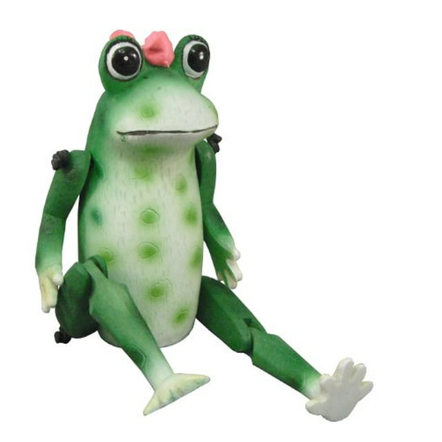 Cohasset 845PR09 9-Inch Mini Lilly Polyresin Frog