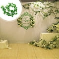 thumbnail image 3 of Yuarrent Colgante artificial Hoja de vid Plantas verdes falsas Decoración Ornamento Diseño decorativo Accesorios para sala de estar Oficina Decoración tipo 1 Yuarrent HA084136-01, 3 of 6