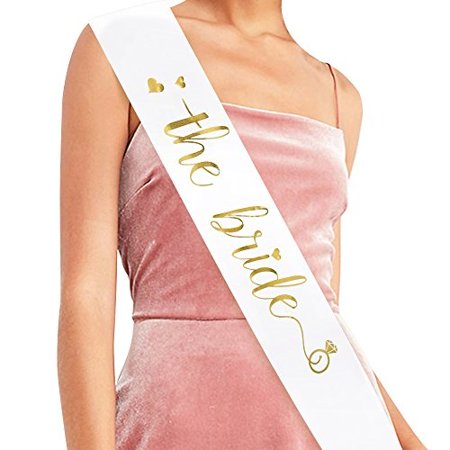 The Bride Sash Bachelorette Party Sash Bride To Be Sash Bridal