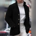 thumbnail image 2 of Men's Button Front Knit Jacket Long Sleeve Casual Outerwear Sweater Cardigan, 2 of 6
