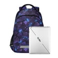 thumbnail image 6 of ALAZA Texture Stone Purple Backpack Elementary School Bag Bookbag Travel Rucksack, 6 of 7
