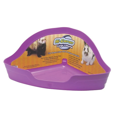 UPC: 0045125621464 | Super Pet Hi Corner Litter Pan For Small Animals